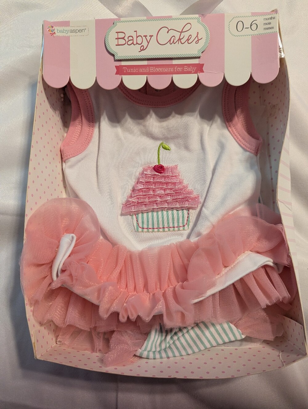 Baby Cakes Tunic And Bloomers For Baby Size 0- 6 Months BNWT